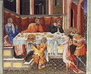 Giovanni di Paolo The Feast of Herod oil painting reproduction